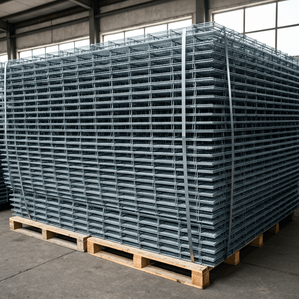 сетка стальная сварная блоком