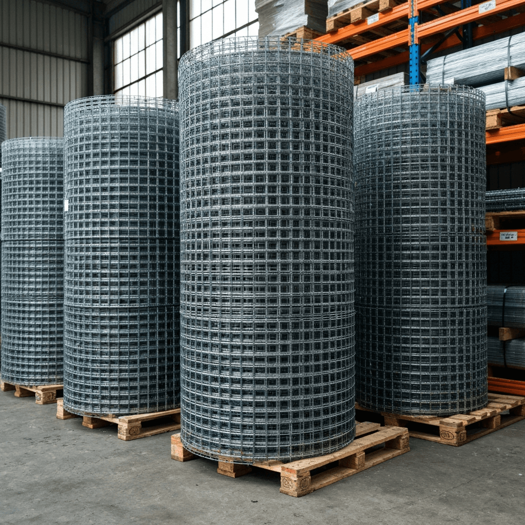сетка стальная сварная в рулонах
