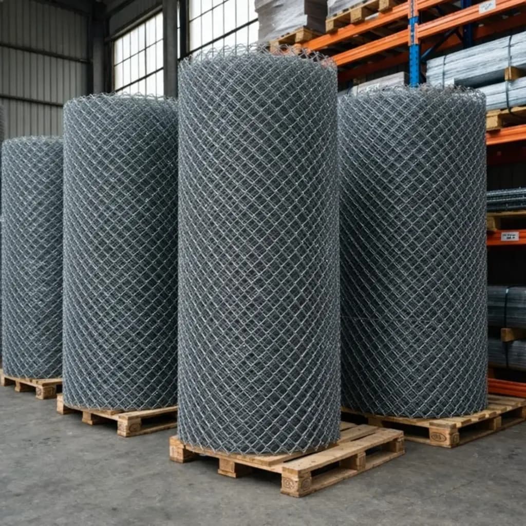 рабица в рулонах